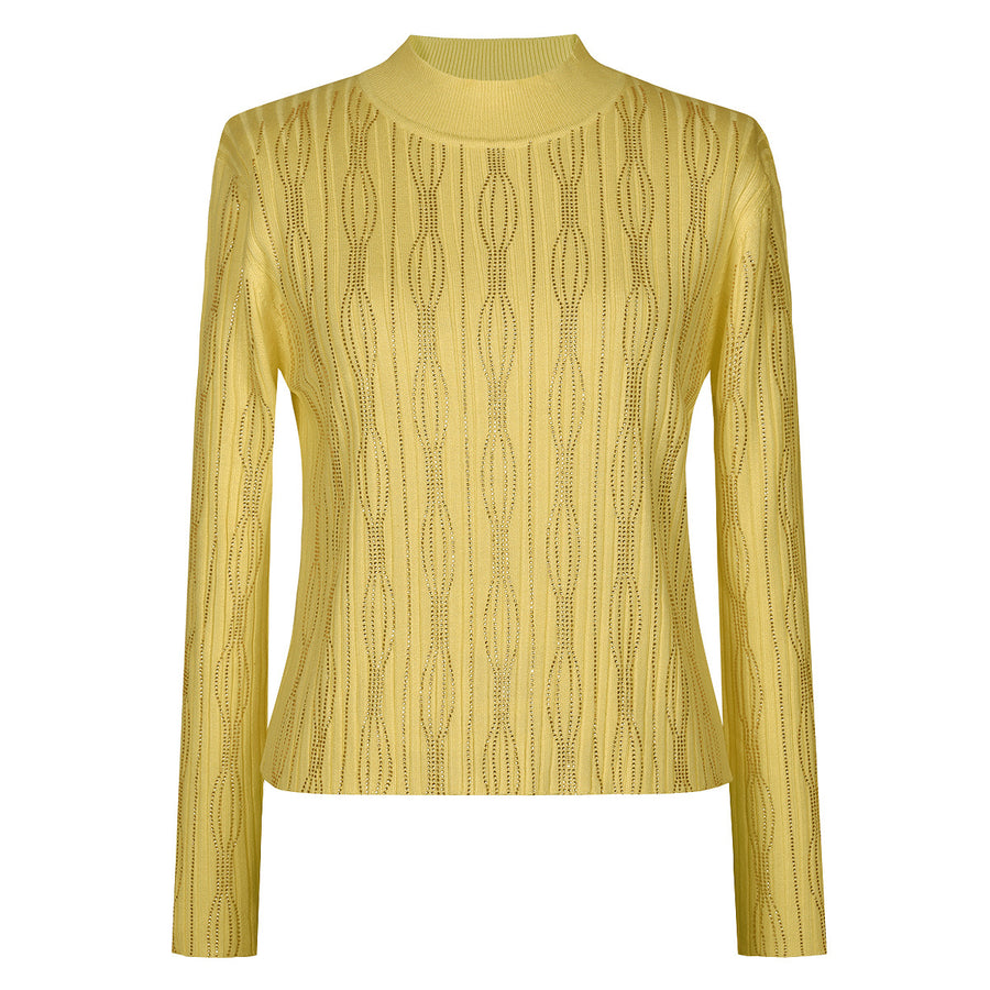 Heavy Embroidery Knitted Sweater