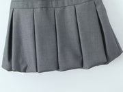 Slim Fit Pleated Mini Dress