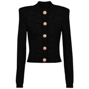 Nadia Ribbed Knit Cardigan