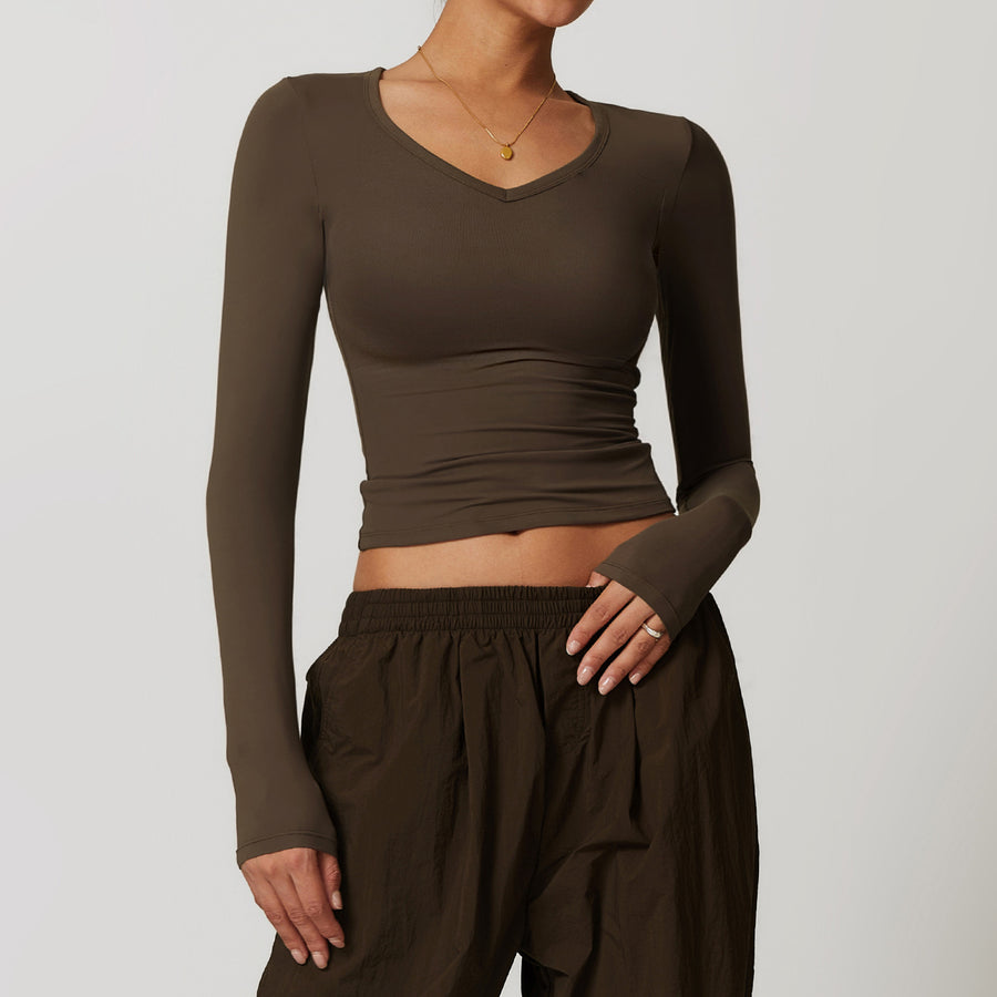 Performance Long Sleeve Nylon Top