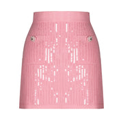 Pink overskirt