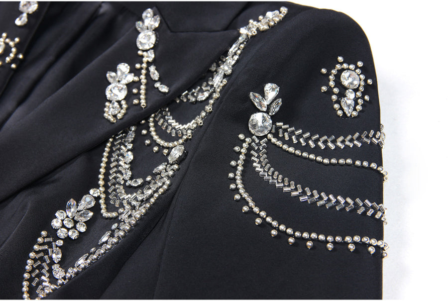 Onyx Embellished Blazer