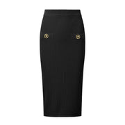 Black overskirt