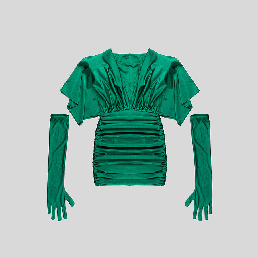 Dunkirk Mini Dress + Gloves