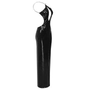 Sequined Bodycon Maxi Dress