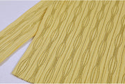 Heavy Embroidery Knitted Sweater