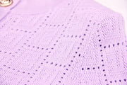 Nadia Ribbed Knit Cardigan