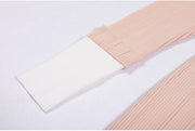 Slim Fit V-Neck Knit Maxi Dress