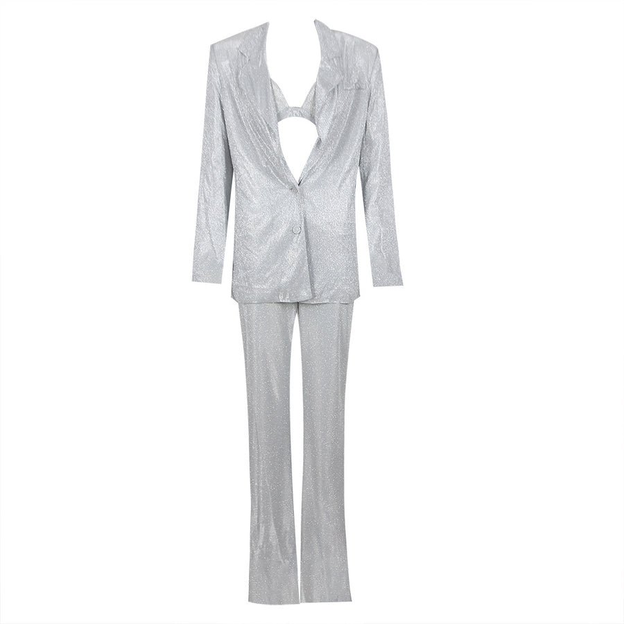 Luccichio Three Piece Suit Set