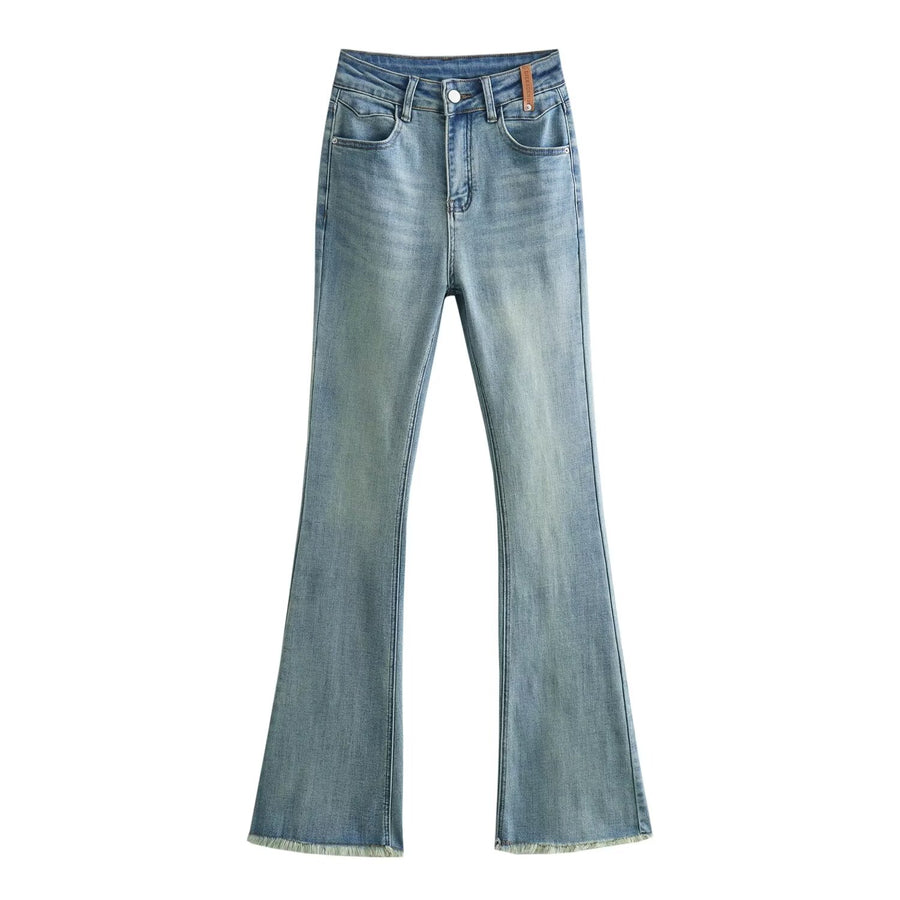 Basic Denim Bootcut Pant