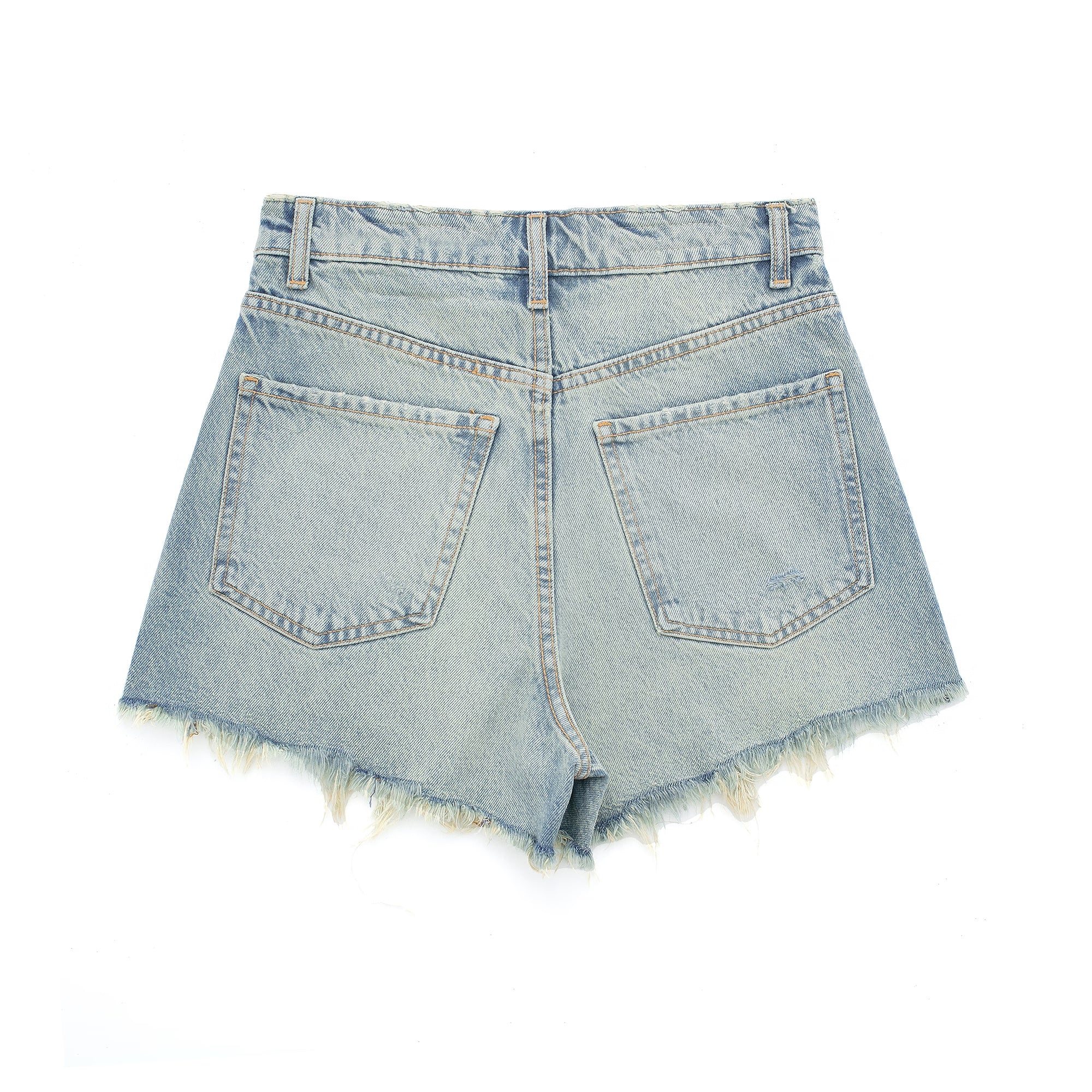 Eloise High Waist Denim Shorts