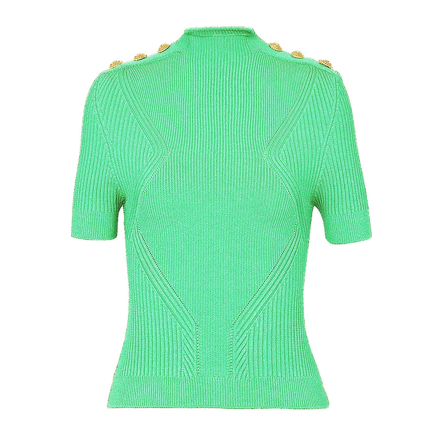 Celestini Ribbed Knit Top