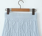 Cable Knit Sweater + Skirt Set