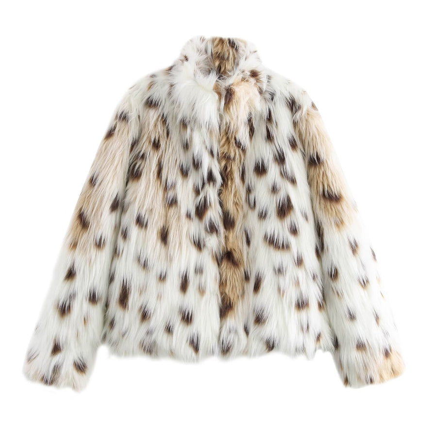 Lynx Faux Fur Coat