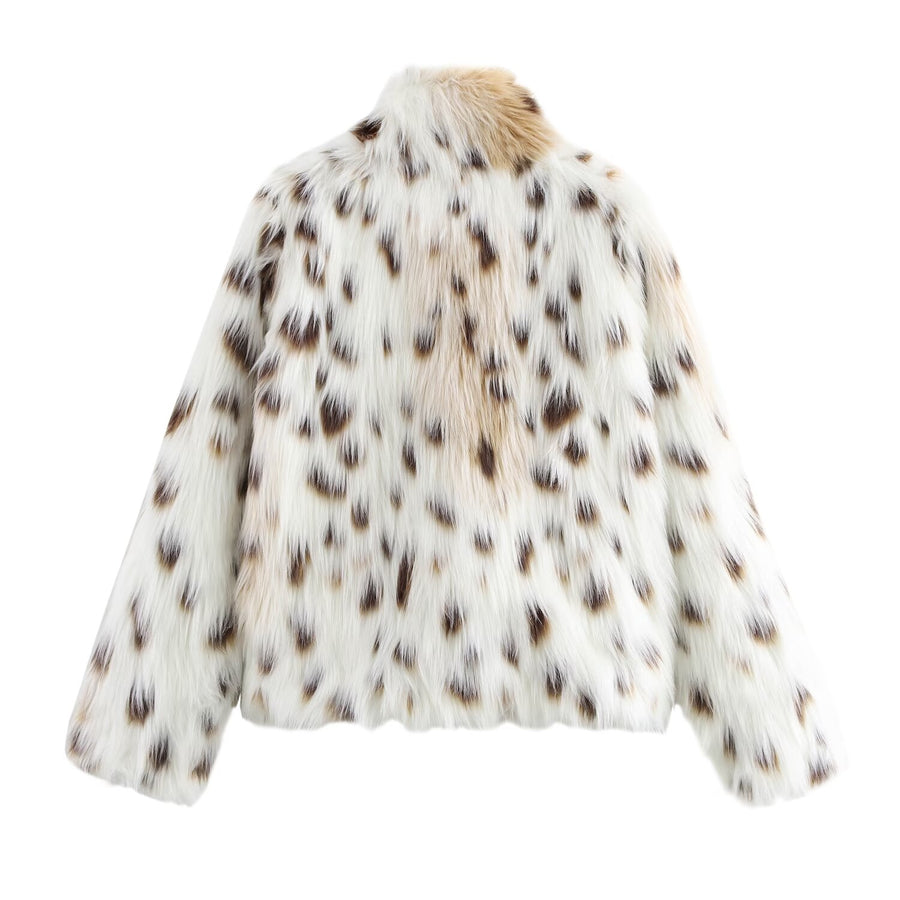 Lynx Faux Fur Coat