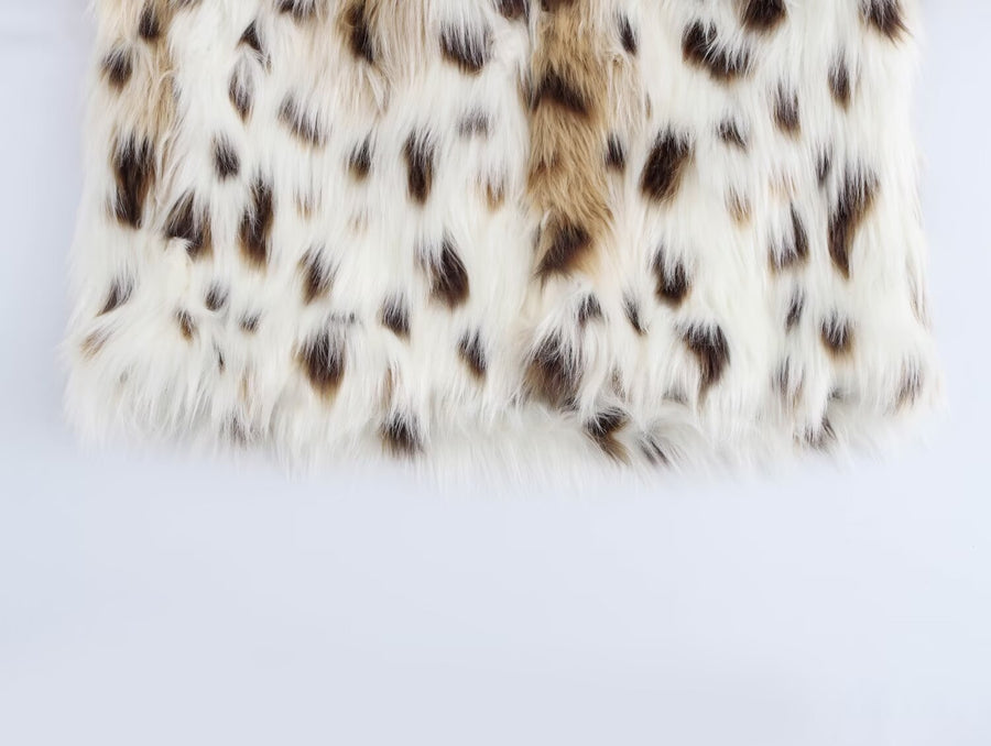 Lynx Faux Fur Coat