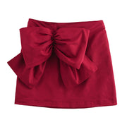 Poinsettia Mini Skirt