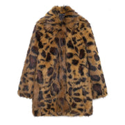 Leopard Plush Coat