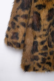 Leopard Plush Coat