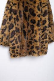 Leopard Plush Coat