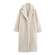 Fleece Maxi Overcoat