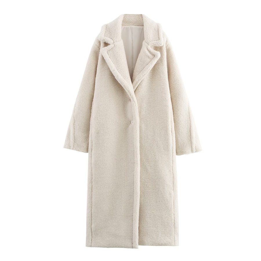 Fleece Maxi Overcoat