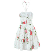 Floral Cotton Mini Dress