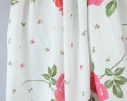 Floral Cotton Mini Dress