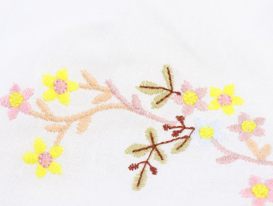 Embroidered Crop Camisole