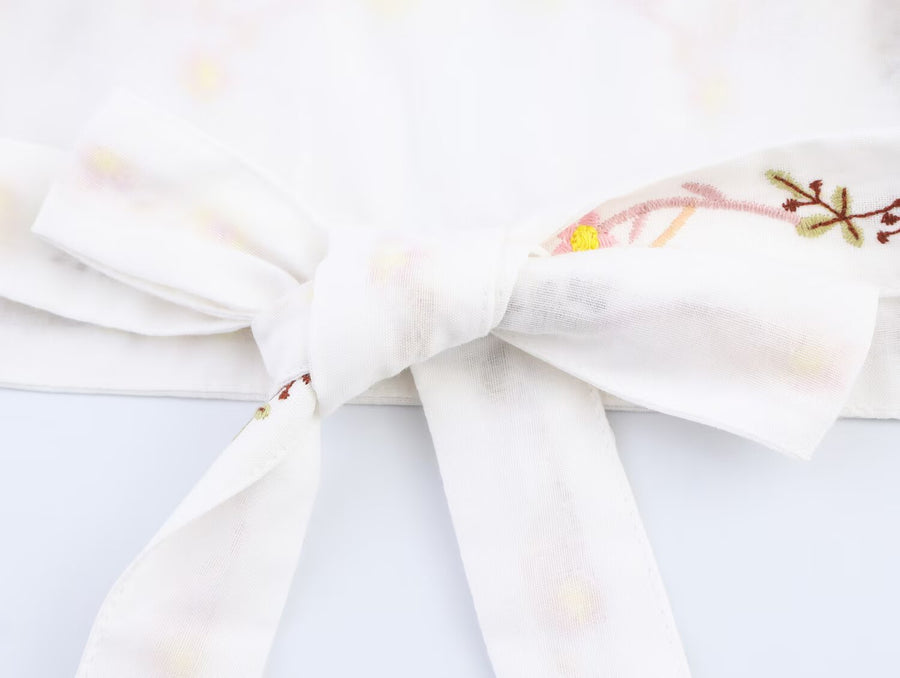 Embroidered Crop Camisole