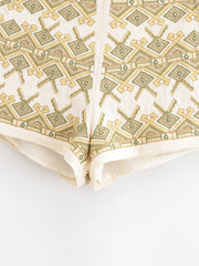 Embroidered Mini Shorts