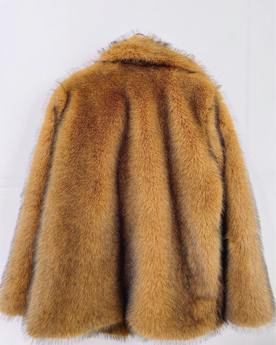 Big Faux Fur Coat