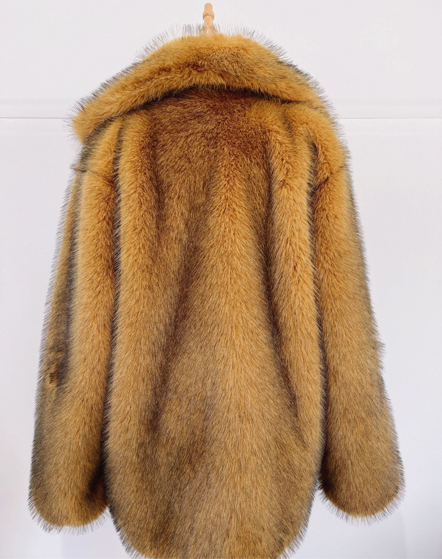 Big Faux Fur Coat