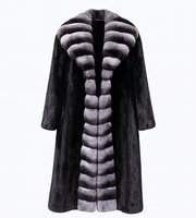 Monochrome Plush Faux Fur Overcoat