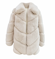 Milan Frost Faux Fur Coat