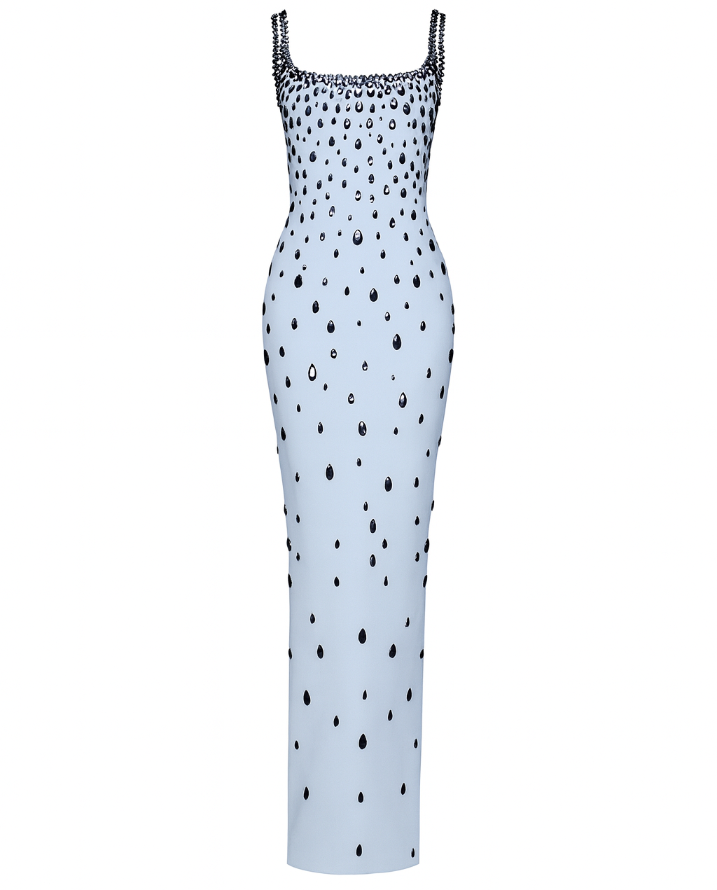 petite metallic star print maxi dress Black Petite Metallic Star Print Maxi Dress