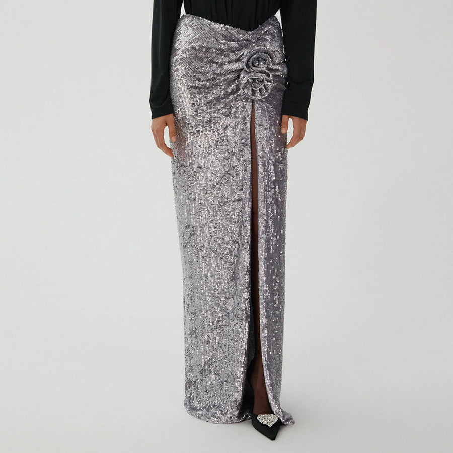 Argenta Sequined Maxi Skirt