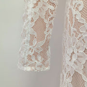 Lace Cutout Maxi Dress