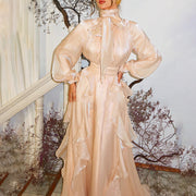 Socialite Ruffle Maxi Dress