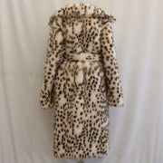 Leopard Print Long Coat