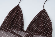 Polka Dot Bikini Top