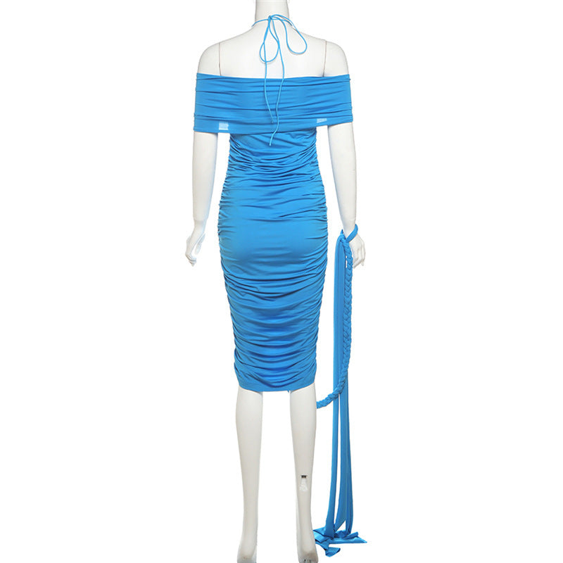 Bikini Halter Mini Dress