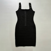 Onyx Bandage Mini Dress