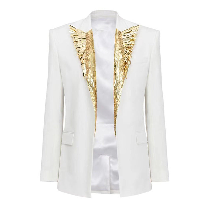 Cherubim White Blazer