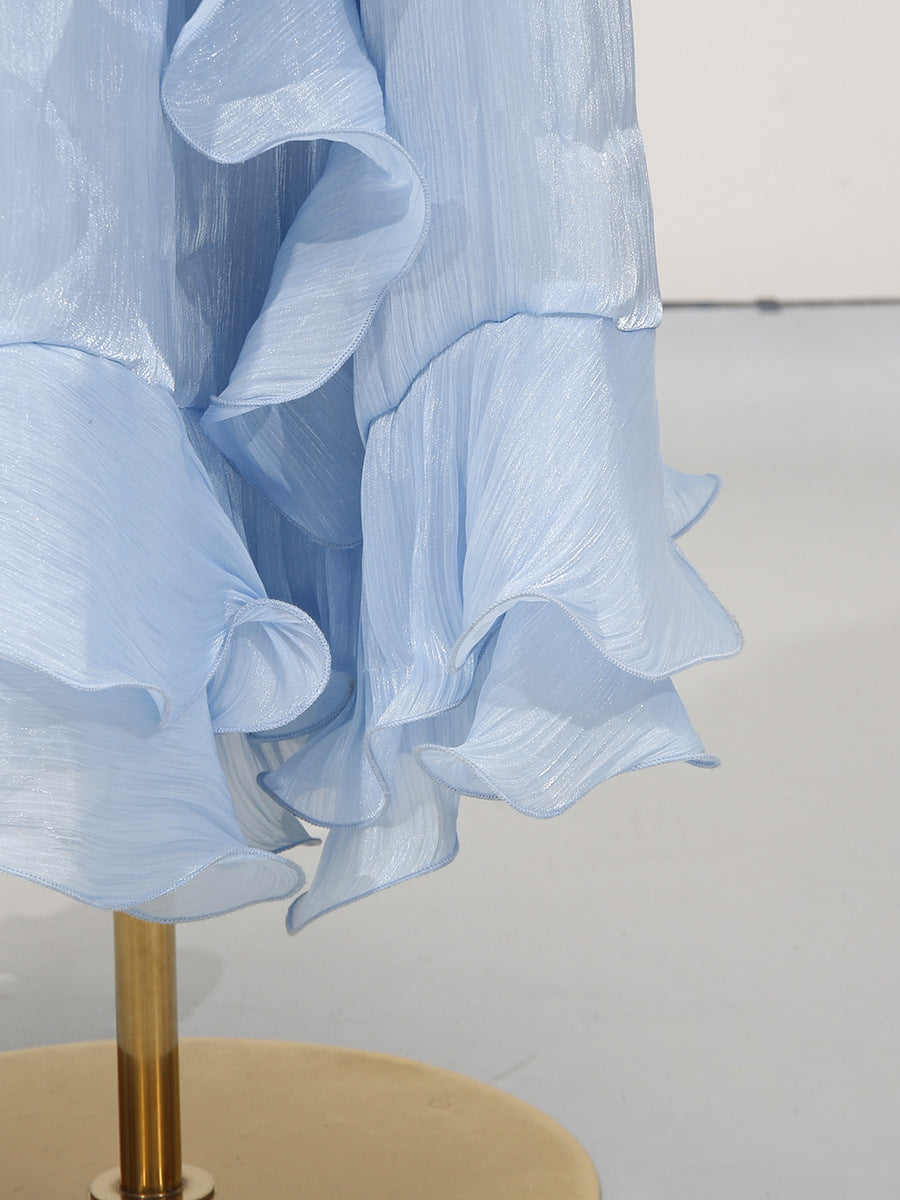 Socialite Ruffle Maxi Dress