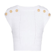 Gabrielle Knit Crop Top