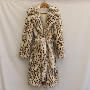 Leopard Print Long Coat