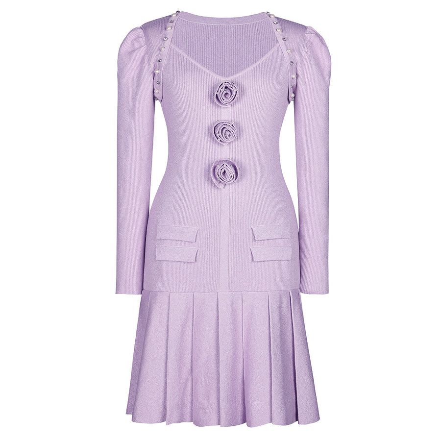 Longsleeve Rose Dress