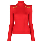 Etienne Button Detail Long Sleeve Top