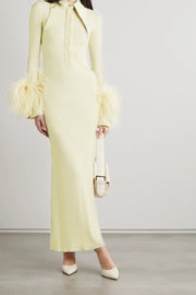 Longsleeve Knitted Maxi Dress